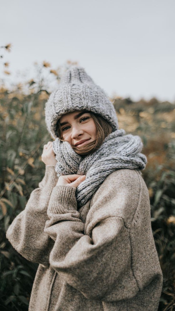 Übergroßer Schal für Mädchen: Ein stylisches Accessoire für kalte Tage